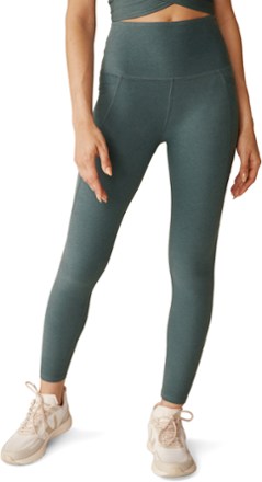 Beyond Yoga Women's Spacedye Out of Pocket High-Waisted Midi Leggings