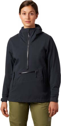 Mountain hardwear paclite stretch pullover best sale rain jacket