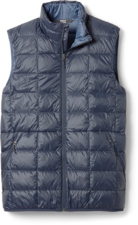 Men's light best sale down vest