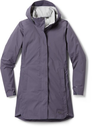 Women's petite packable rain sales jacket