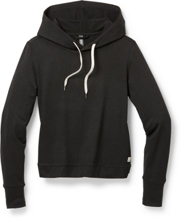 Womens VUORI black Halo Essential Hoodie