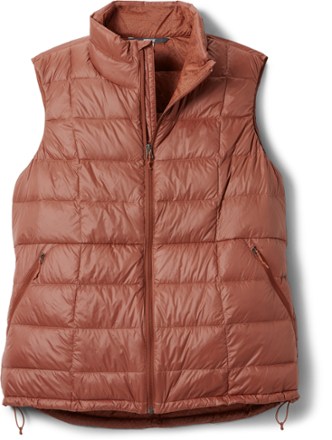 Plus size packable outlet down vest