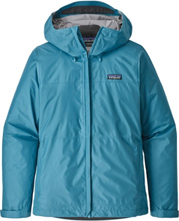 blue rain jacket women's