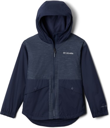 columbia fleece lined rain jacket