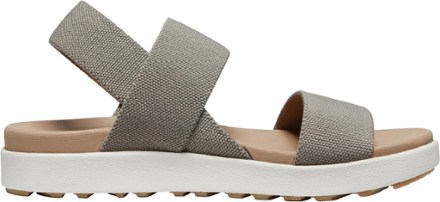 Sanuk Women's Fabric and Leather Slippers