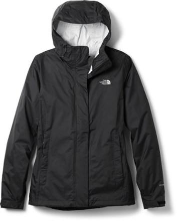 North face venture 2 black sale