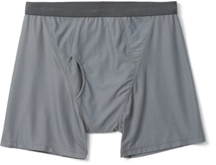 NEW Exofficio Give-N-Go Boxers Men's Travel Underwear Size XL GRAY