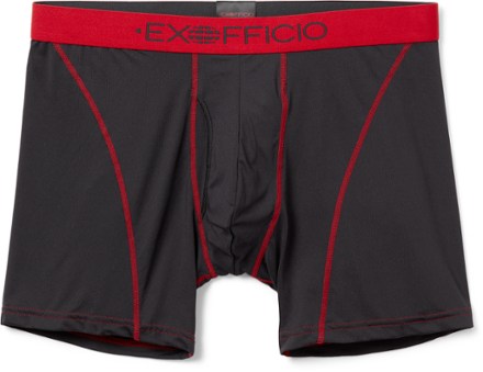 ExOfficio Men's Give-n-Go Sport Mesh 2.0 Boxer Brief 9, Steel Onyx/Black,  XX-Large : : Clothing, Shoes & Accessories