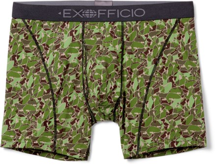 Exofficio Give-n-go 2.0 Sport Mesh 6 Boxer Briefs - Steel Onyx