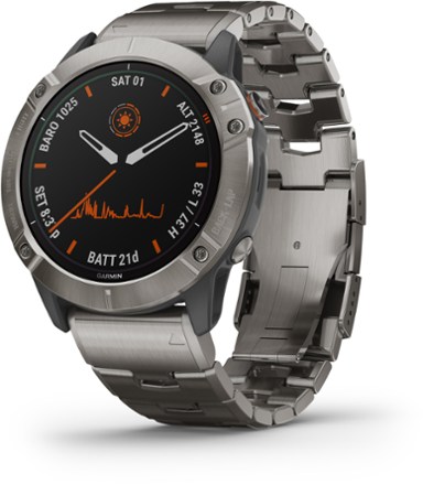 Garmin fenix 6X Pro Solar Multisport GPS Watch | REI Co-op