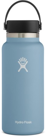 Hydro Flask Wide Mouth Stainless Steel Water Bottle with F, 32 oz Sky Blue