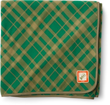 Outdoor Blanket Evergreen Plaid