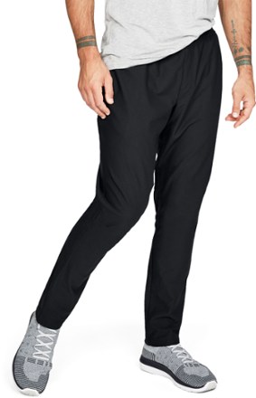 men's under armour black pants