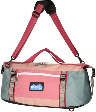 Brooklyn Bear Weekender Bag In Lilac Multi