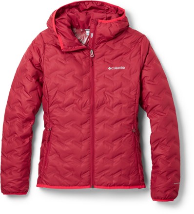 Campera Columbia Delta Ridge Down Hooded Jacket Mujer (Wild Fuchsia)