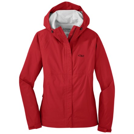 womens red outdoor jacket