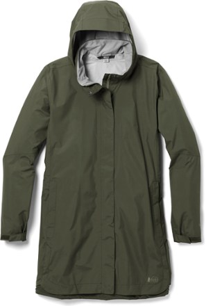 Rainier Long Line Rain Jacket - Women's Plus Sizes