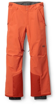 Womens orange sale snow pants