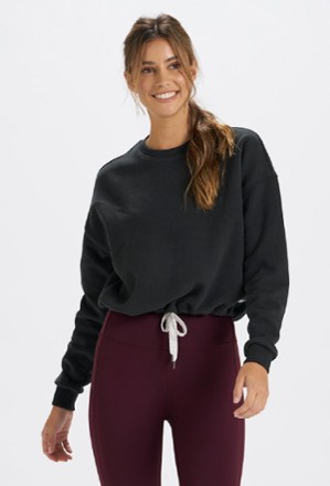 VUORI RESTORE OVERSIZED CREW SWEATER