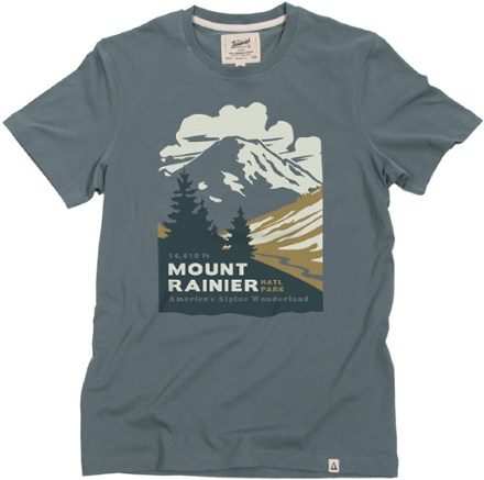 mt rainier national park tshirt