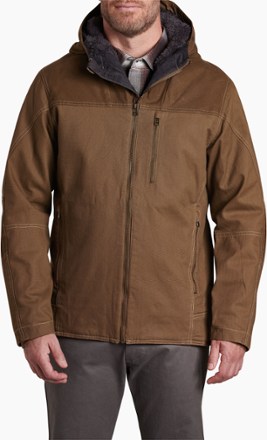  KUHL Mens Burr¿ Zip Jacket Expresso MD : Clothing