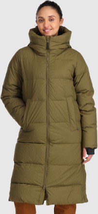 North face down 2025 jacket knee length