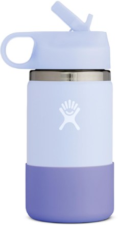 Kids' Wide-Mouth Vacuum Water Bottle with Straw Lid - 12 fl. oz.