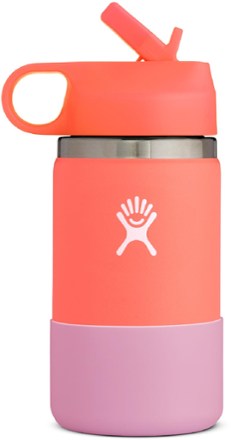 Hydro Flask Kids' Wide-Mouth Vacuum Water Bottle with Straw Lid