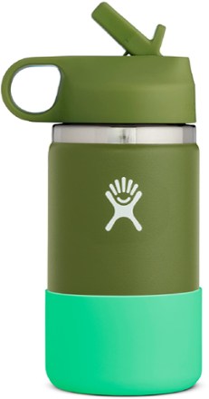 Hydro Flask Kids' Wide-Mouth Vacuum Water Bottle with Straw Lid