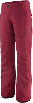 Patagonia Womens Untracked Gore-Tex Ski Snowboarding Snow Pants Small  Maroon