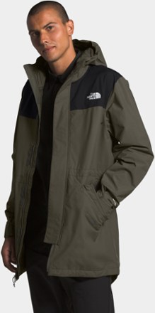 The north face men's city on sale breeze rain parka