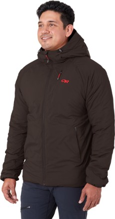 Refuge hooded store insulated jacket