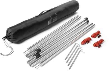 Coghlan's Fibreglass Tent Pole Repair Kit (4 9.5mm Poles, Shock