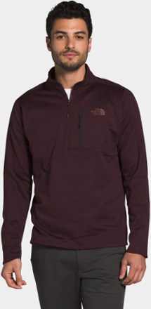 North face half zip fleece pullover mens sale