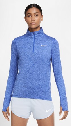 Nike element 2025 half zip women's