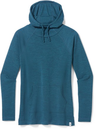 Women's Thermal Merino Drape Neck Hoodie Plus