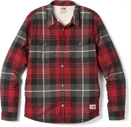 North face outlet flannel shirt mens