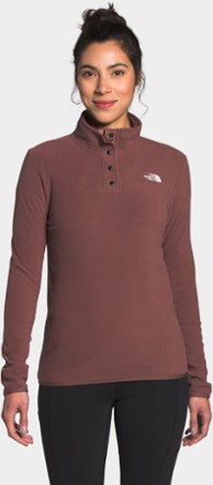 North face outlet snap neck pullover