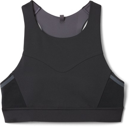 Matalan Grey/Black Marl Wire Free Removable Pads Racer Back Sports