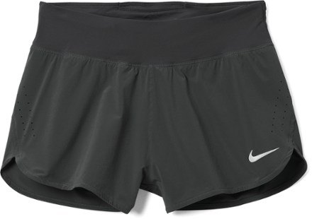 Nike Dri-FIT Eclipse Women's Mid-Rise Printed Running Shorts. Nike LU