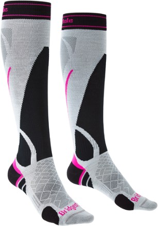 Bridgedale Women's Ski Lightweight Over Calf Socks