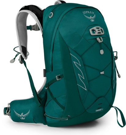 Osprey Siskin 12L Mochila de ciclismo para hombre con depósito hidráulico,  verde musgo polvo