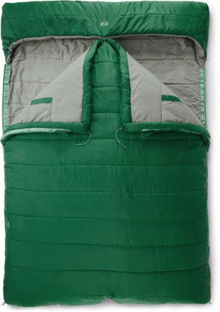 Twin sleeping outlet bag