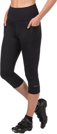 PEARL iZUMi Sugar Thermal Cycling Crop Tights Women 11212009 - black - 021