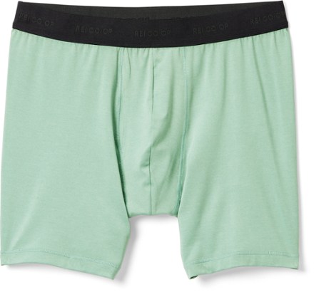 BRIEFCASE MEN'S SINGLE BOXER BRIEFS WITH INTERNAL POUCH - GREEN – Hyden Yoo