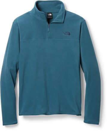 The North Face TKA Glacier Fleece 1/4 Zip Mens Fleece Black – Whiteroom Snow