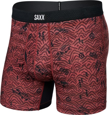 Saxx DropTemp Cooling Mesh Boxer Briefs - Men's