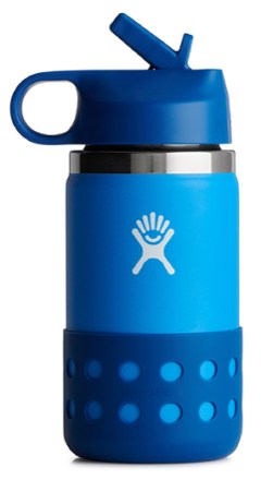 Hydro Flask Kids Wide Mouth Straw Lid 355ml JR Bottle (paradise)