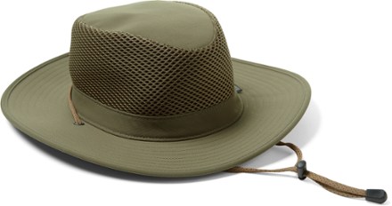 Straw Molded Vented Cowboy Hat - Solar Vented Hat Cool Breeze/Off While In  Sun. 