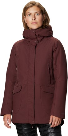 Mountain hardwear summit shadow cheap gtx down hooded jacket